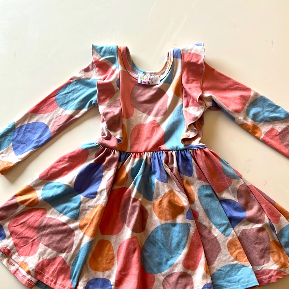 DotDotSmile Size 2t Ruffle Dress
